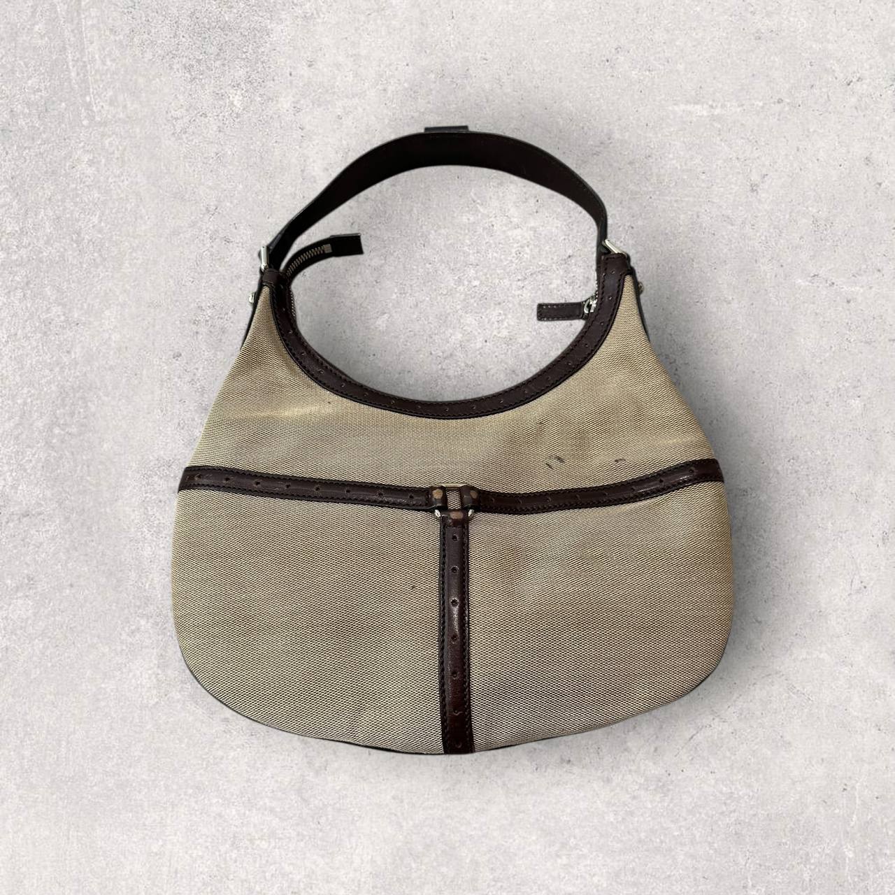 Authentic Vintage Gucci Interlocking GG Sherry Web Reins Hobo Bag