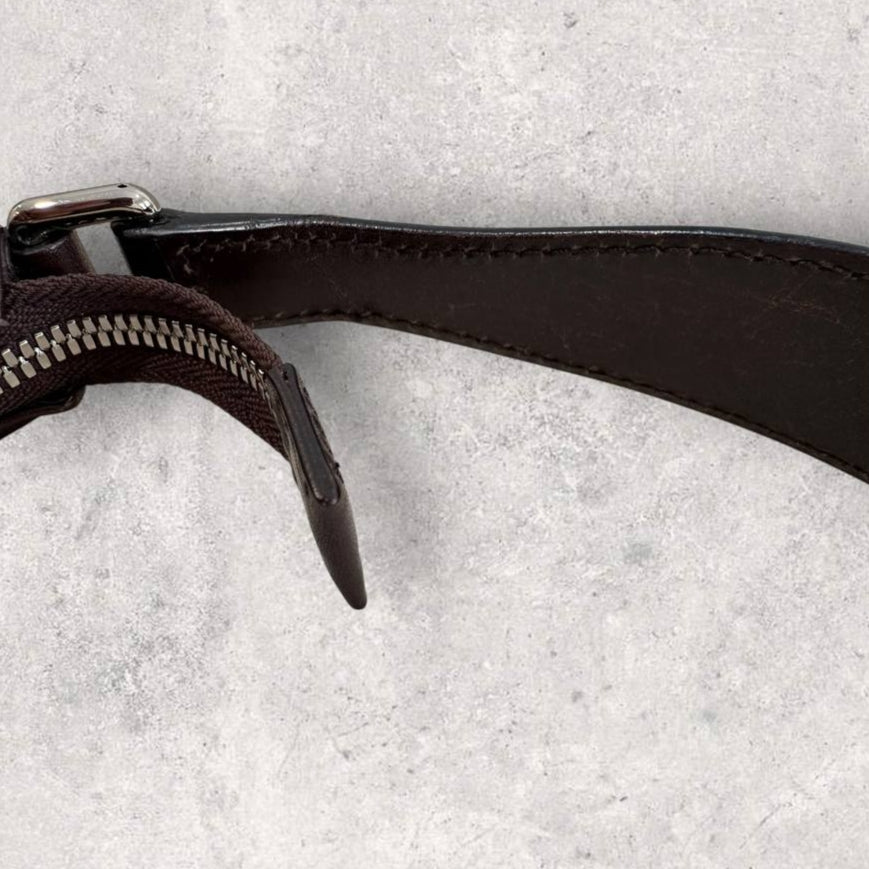 Authentic Vintage Gucci Interlocking GG Sherry Web Reins Hobo Bag