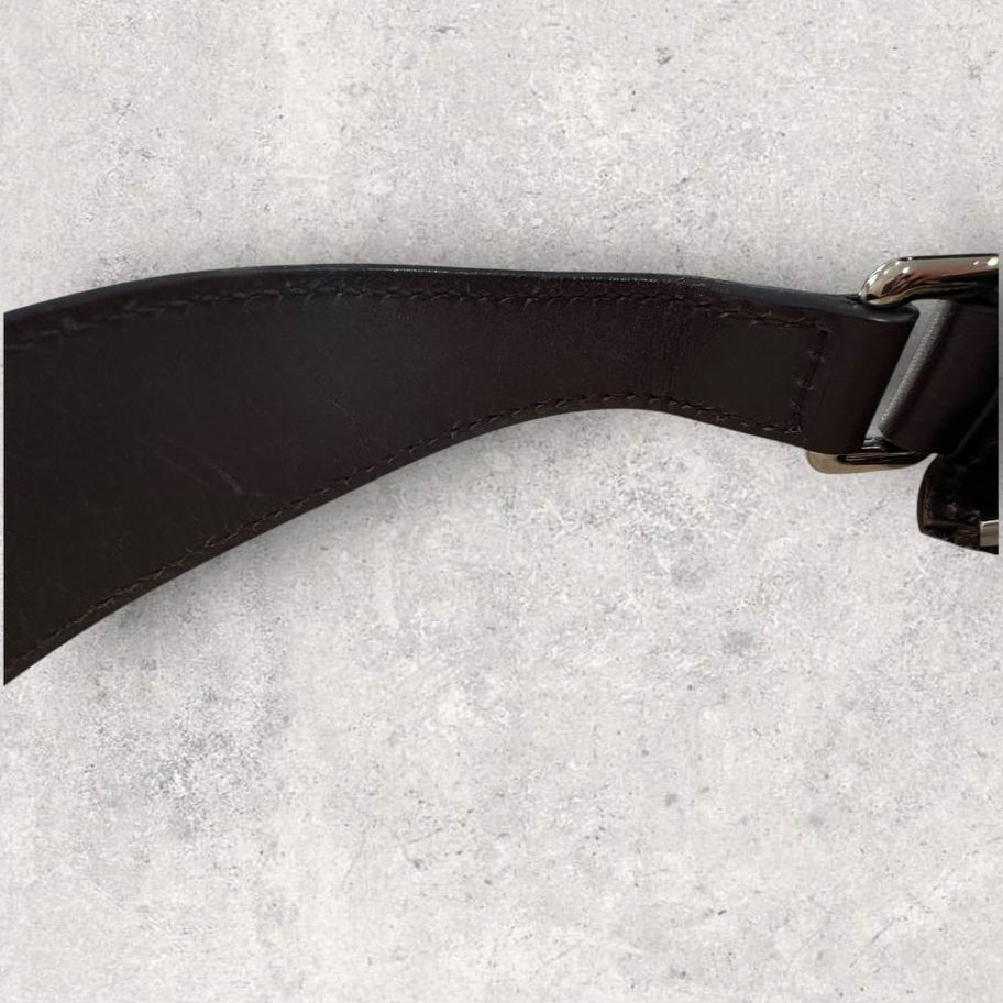 Authentic Vintage Gucci Interlocking GG Sherry Web Reins Hobo Bag