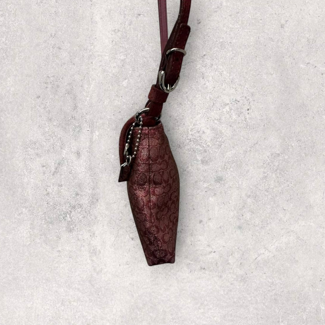 Authentic Vintage Coach Optic Lurex Shoulder Bag Rare