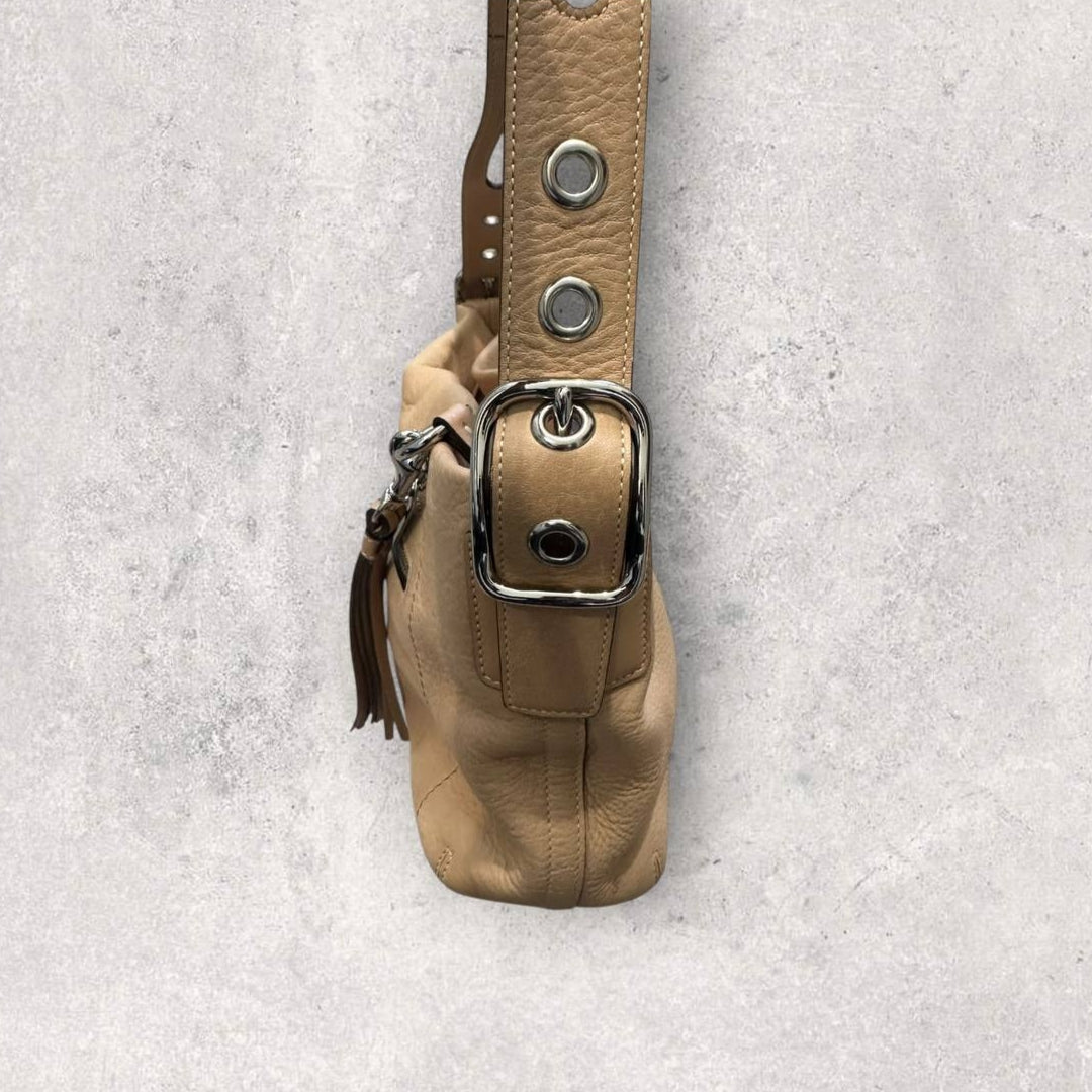 Authentic Vintage Coach Leather Shoulder Bag