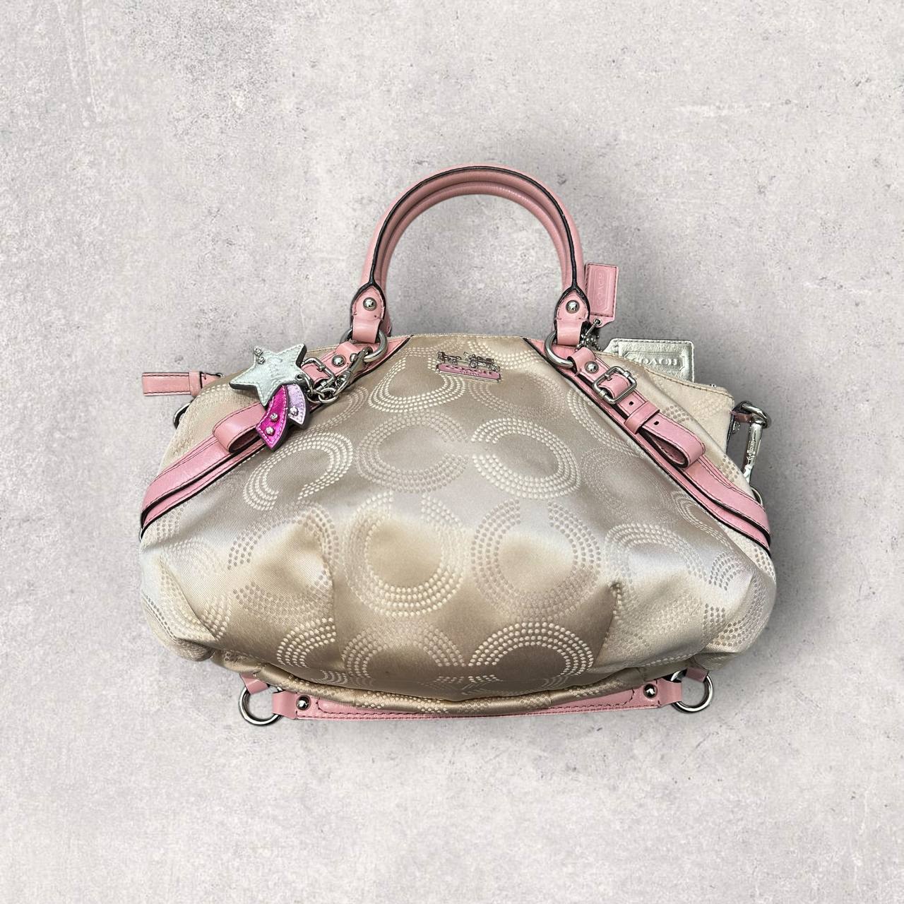 Authentic Vintage Coach Ashley Shoulder Bag & Keychain