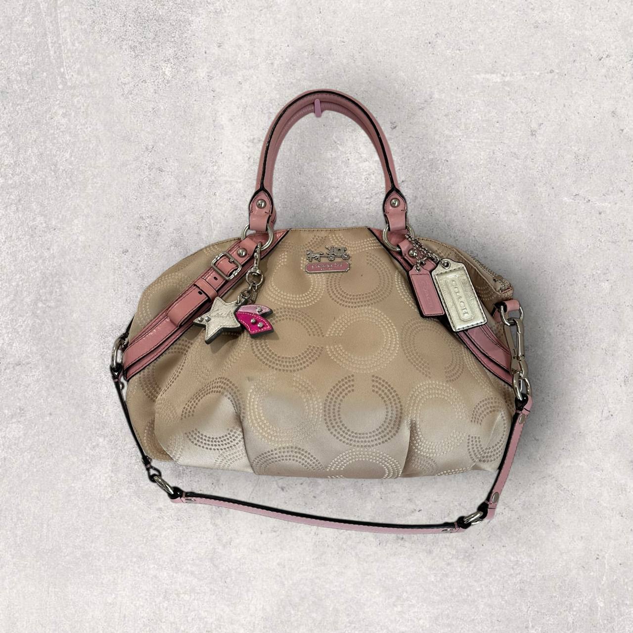 Authentic Vintage Coach Ashley Shoulder Bag & Keychain