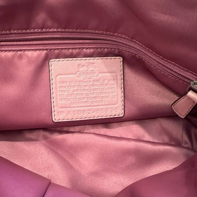 Authentic Vintage Coach Ashley Shoulder Bag & Keychain