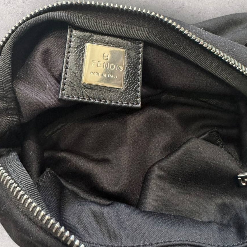 Authentic Vintage Fendi Nylon Shoulder Bag