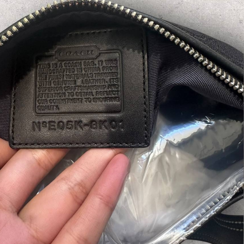 Authentic Vintage Coach Signature Shoulder Bag