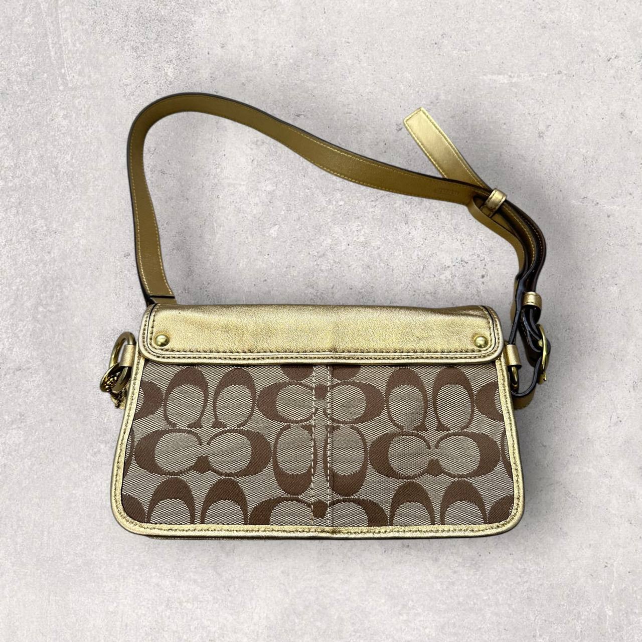 Authentic Vintage Coach Signature Buckle Shoulder/Belt Bag