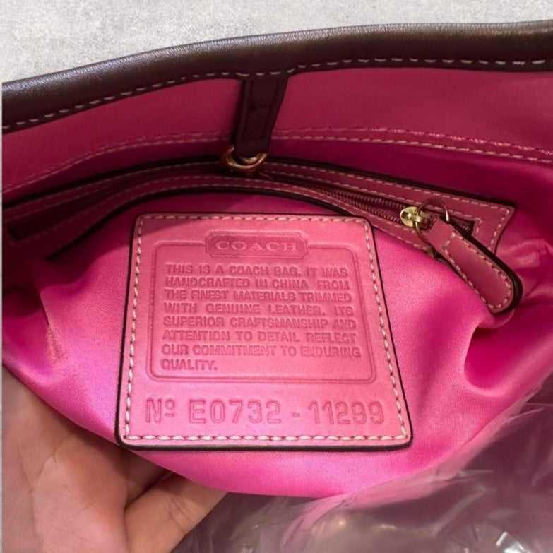 Authentic Vintage Coach Ergo Signature Limited Edition Tote Bag