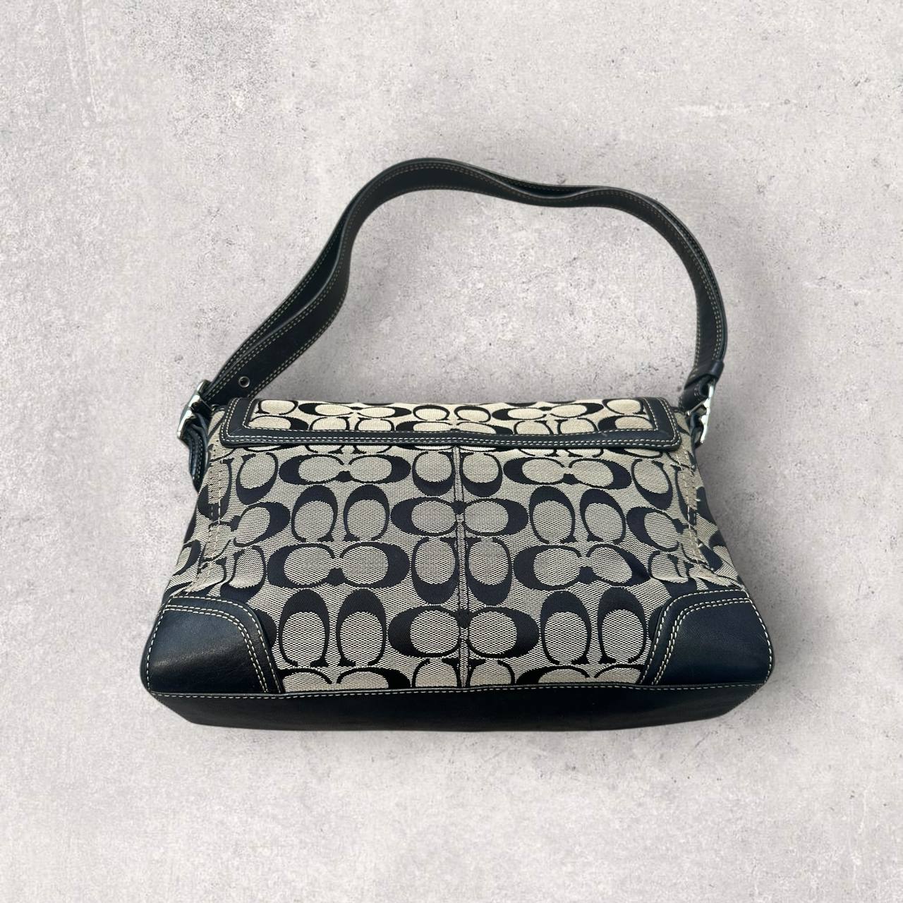 Authentic Vintage Coach Signature Shoulder/Crossbody Bag