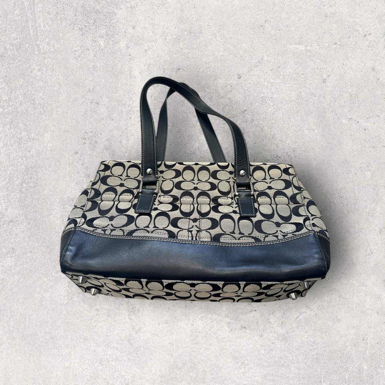 Authentic Vintage Coach Signature Flap Shoulder Bag