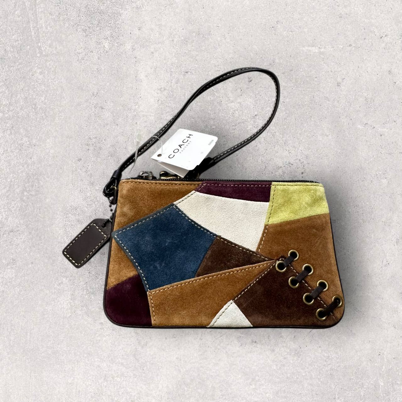 Authentic Vintage Coach Soho Patchwork Hobo Bag & Pouch Rare