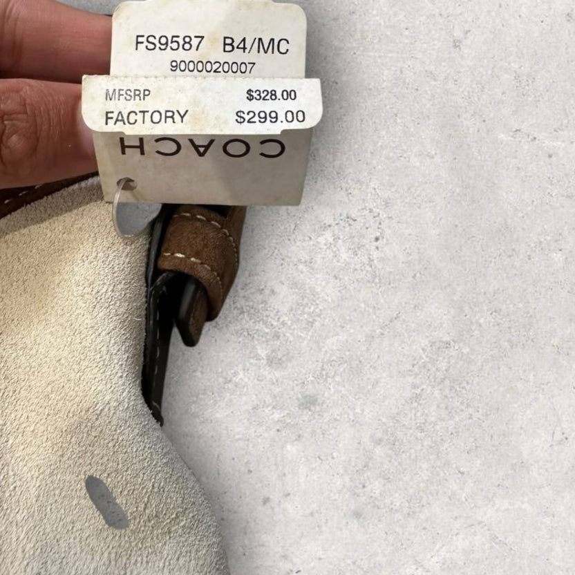 Authentic Vintage Coach Soho Patchwork Hobo Bag & Pouch Rare