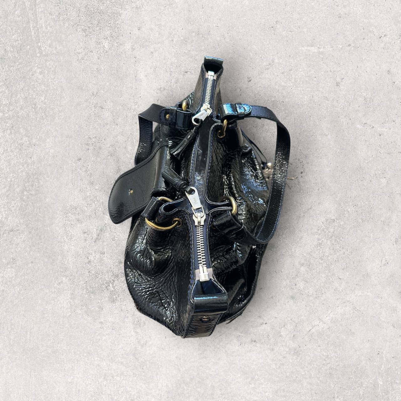 Authentic Vintage Chloe Kerala Patent Leather Tote Bag