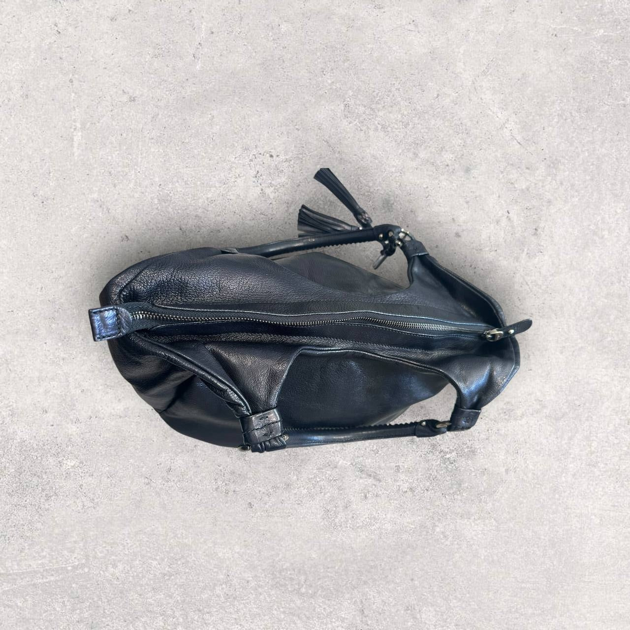 Authentic Vintage Salvatore Ferragamo Leather Shoulder Bag