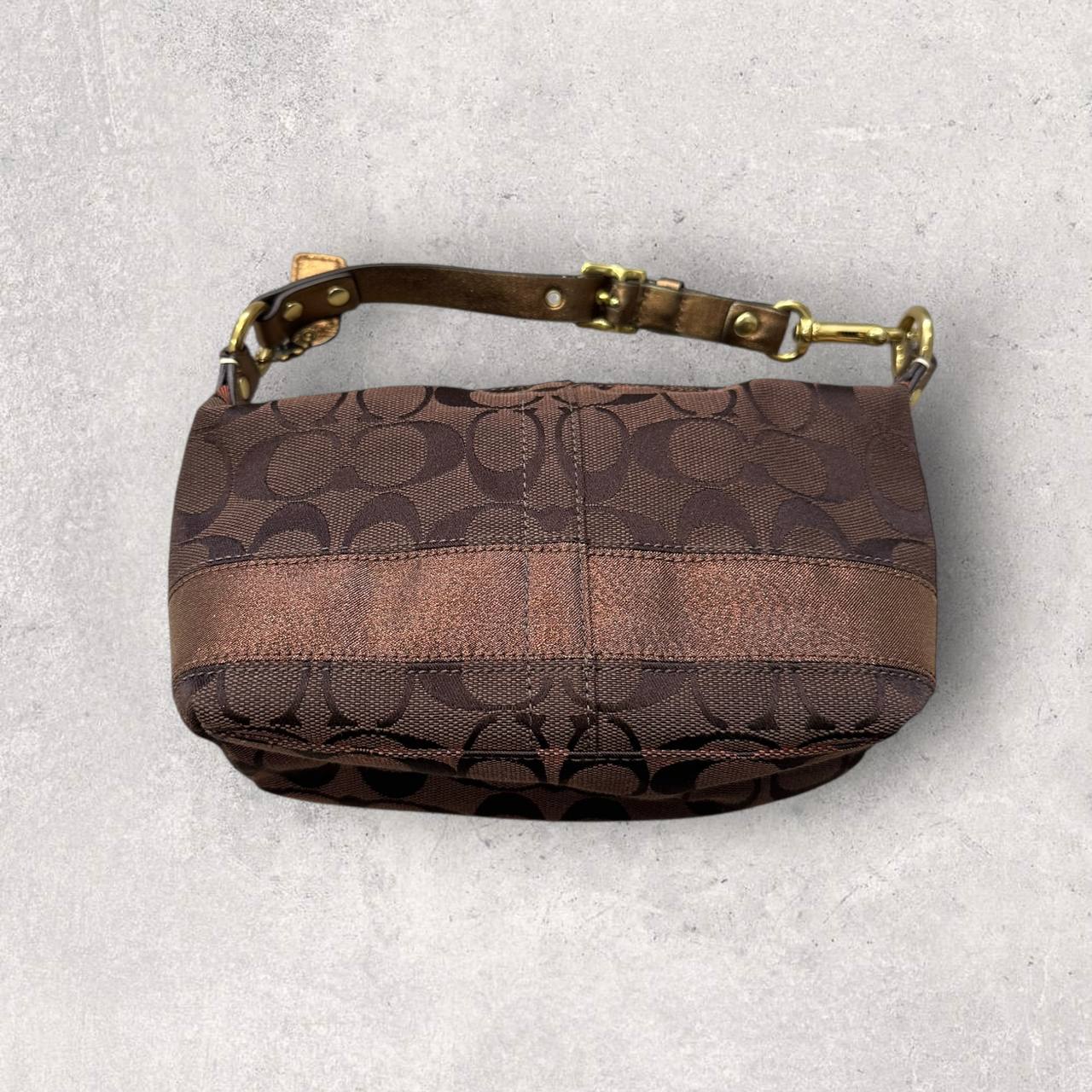 Authentic Vintage Coach Signature Shoulder Bag