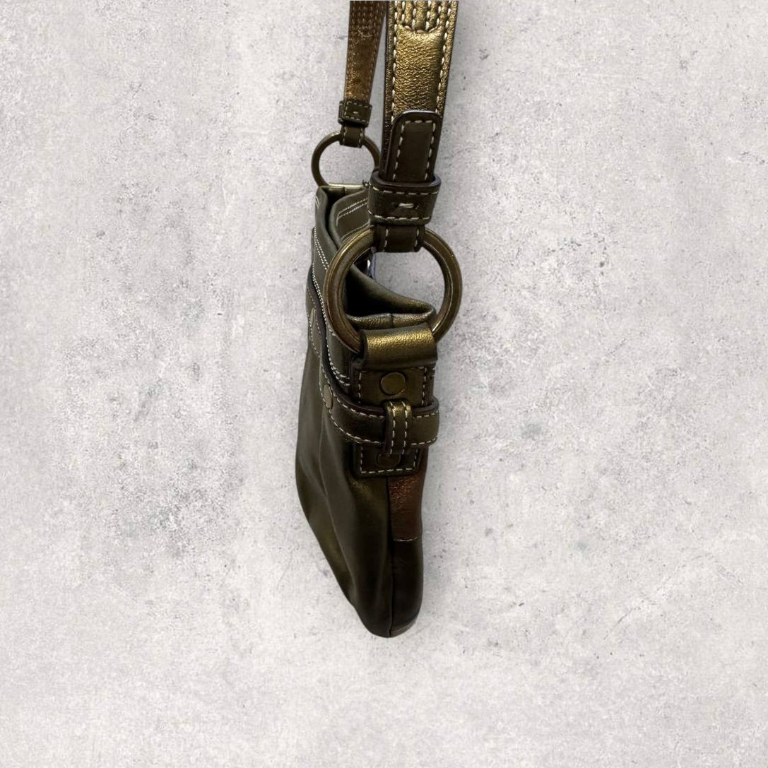 Authentic Vintage Coach Mosaic Patchwork Shoulder Bag