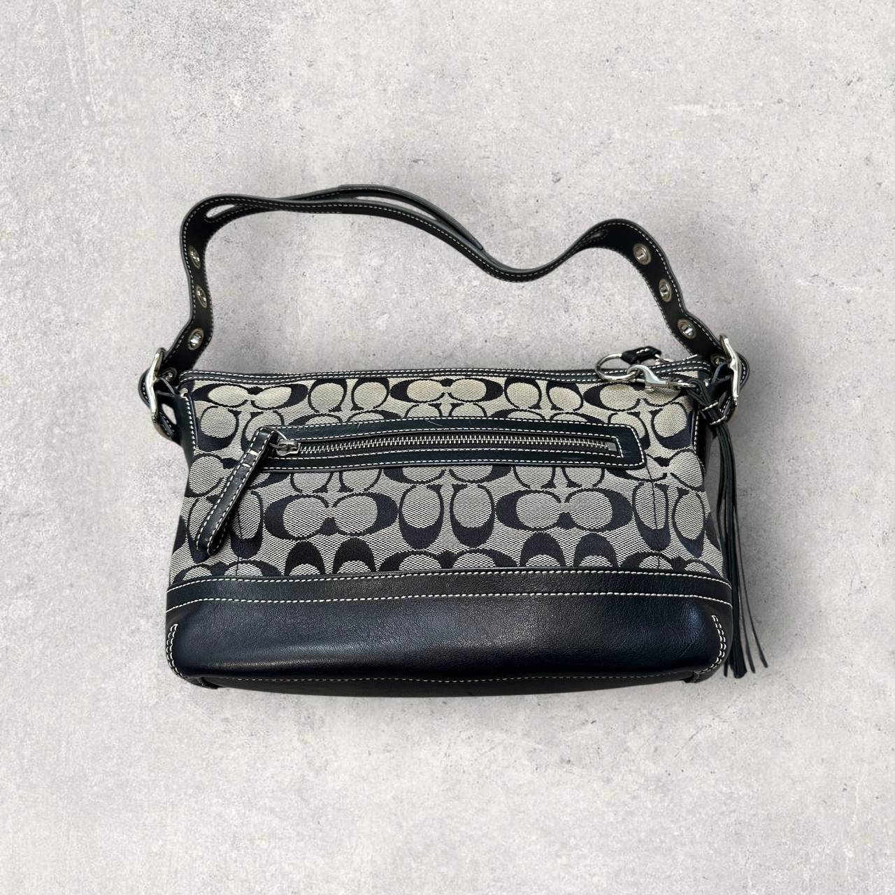 Authentic Vintage Coach Signature Shoulder Bag