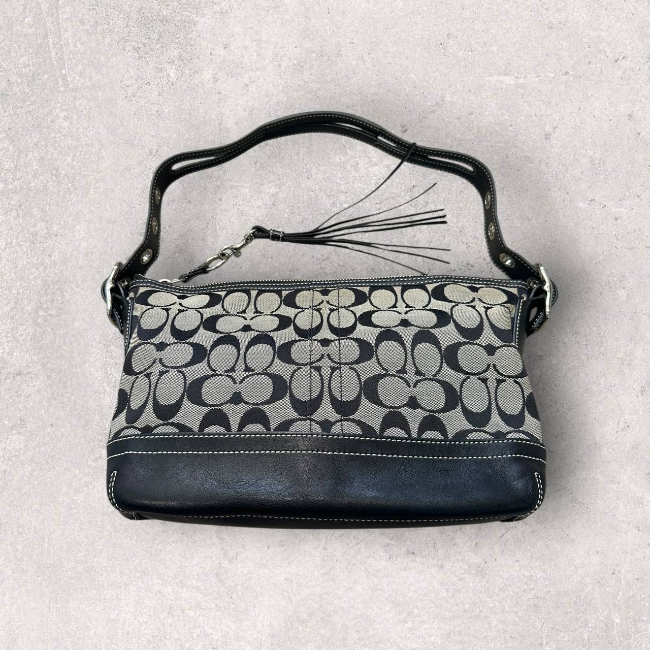 Authentic Vintage Coach Signature Shoulder Bag