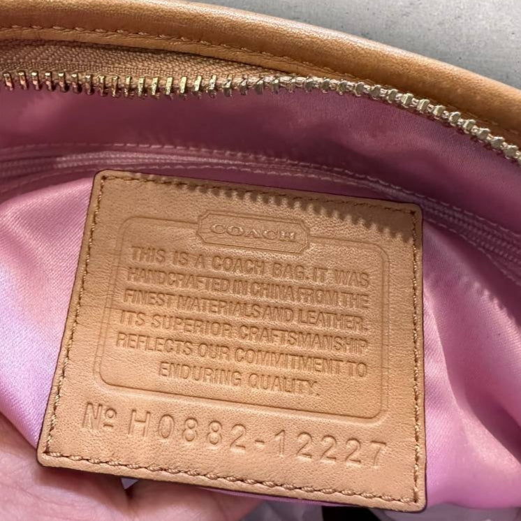 Authentic Vintage Coach Ergo Signature Shoulder Bag