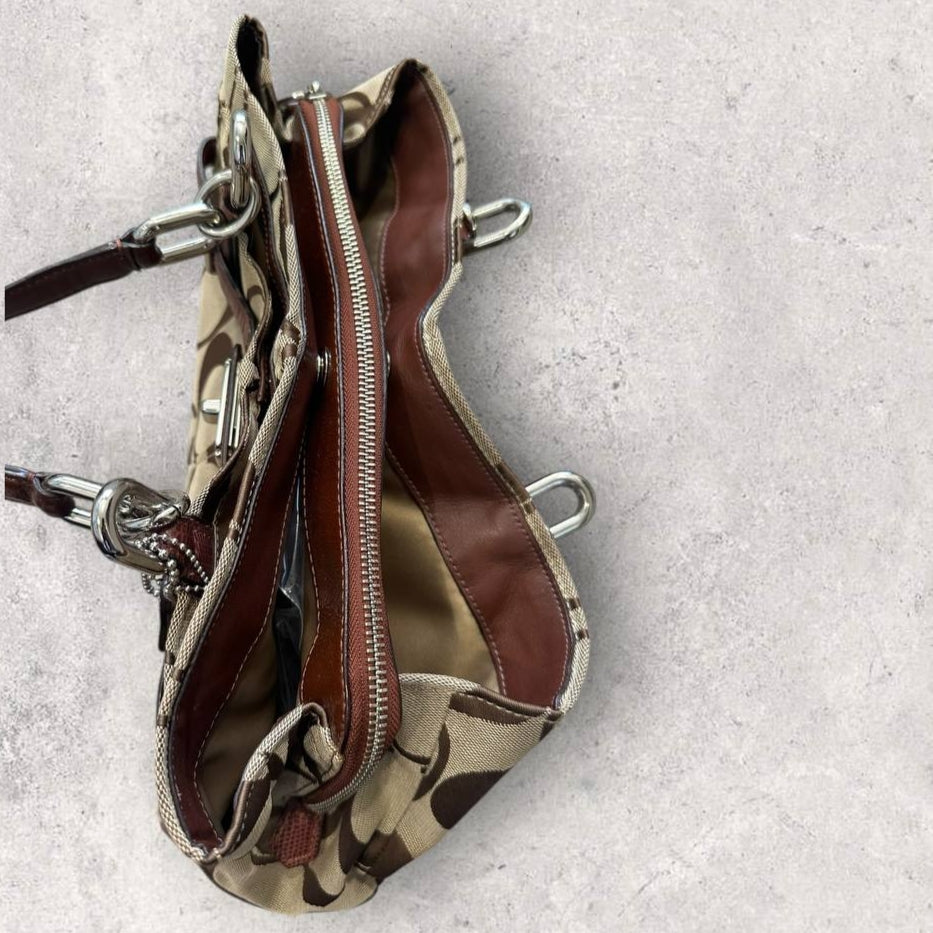 Authentic Vintage Coach Chelsea Signature Shoulder Bag