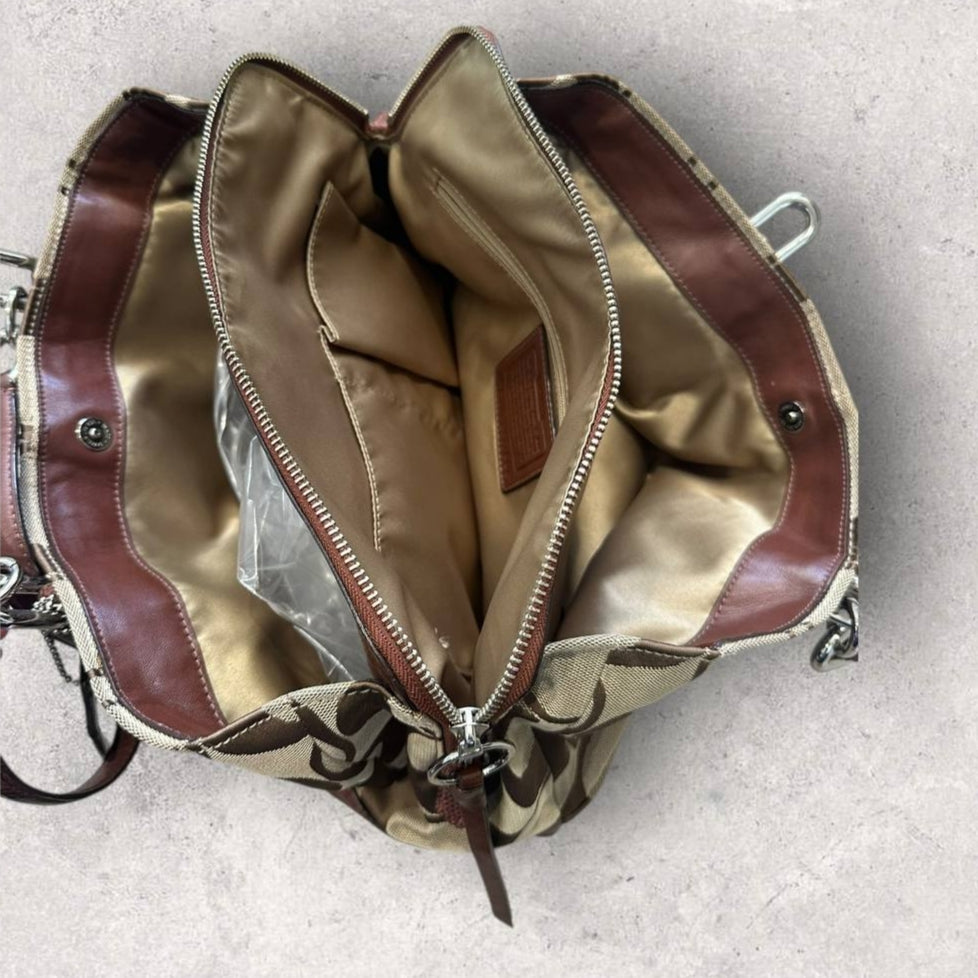 Authentic Vintage Coach Chelsea Signature Shoulder Bag