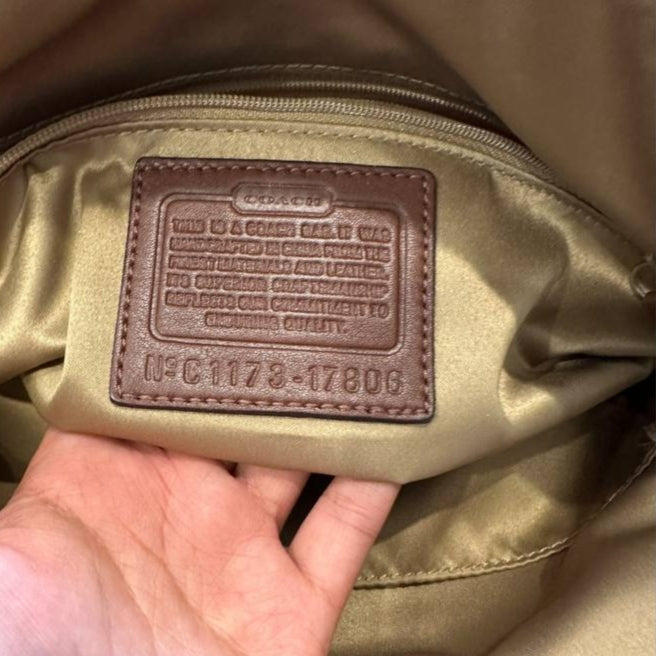 Authentic Vintage Coach Chelsea Signature Shoulder Bag