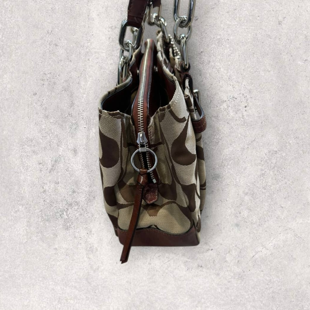 Authentic Vintage Coach Chelsea Signature Shoulder Bag