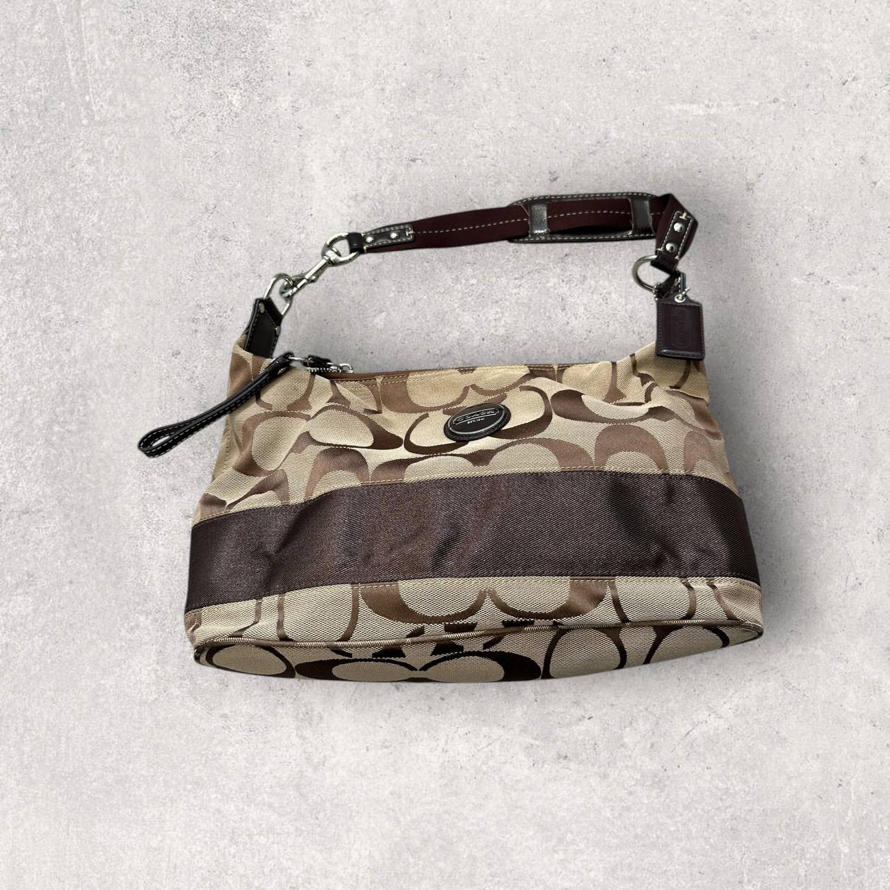 Authentic Vintage Coach Poppy Signature Hobo Bag