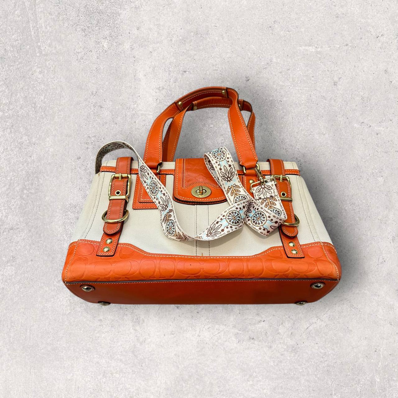 Authentic Vintage Coach Satchel Shoulder Bag