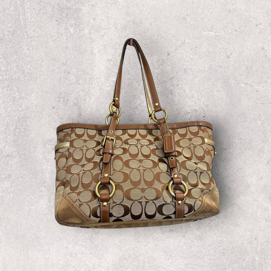 Authentic Vintage Coach Legacy Signature Tote Bag