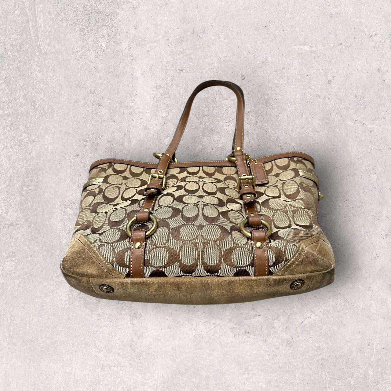 Authentic Vintage Coach Legacy Signature Tote Bag