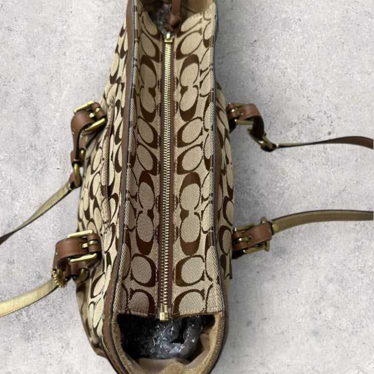 Authentic Vintage Coach Legacy Signature Tote Bag