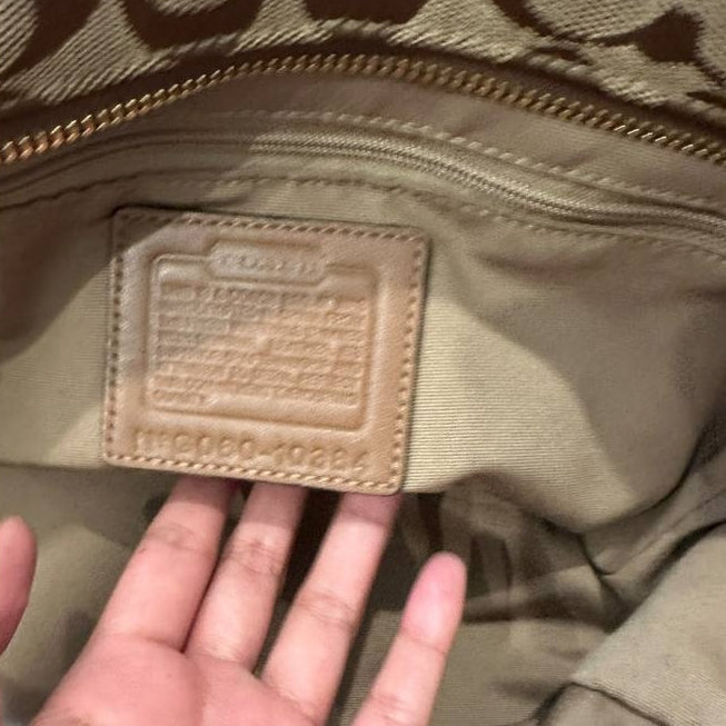 Authentic Vintage Coach Legacy Signature Tote Bag