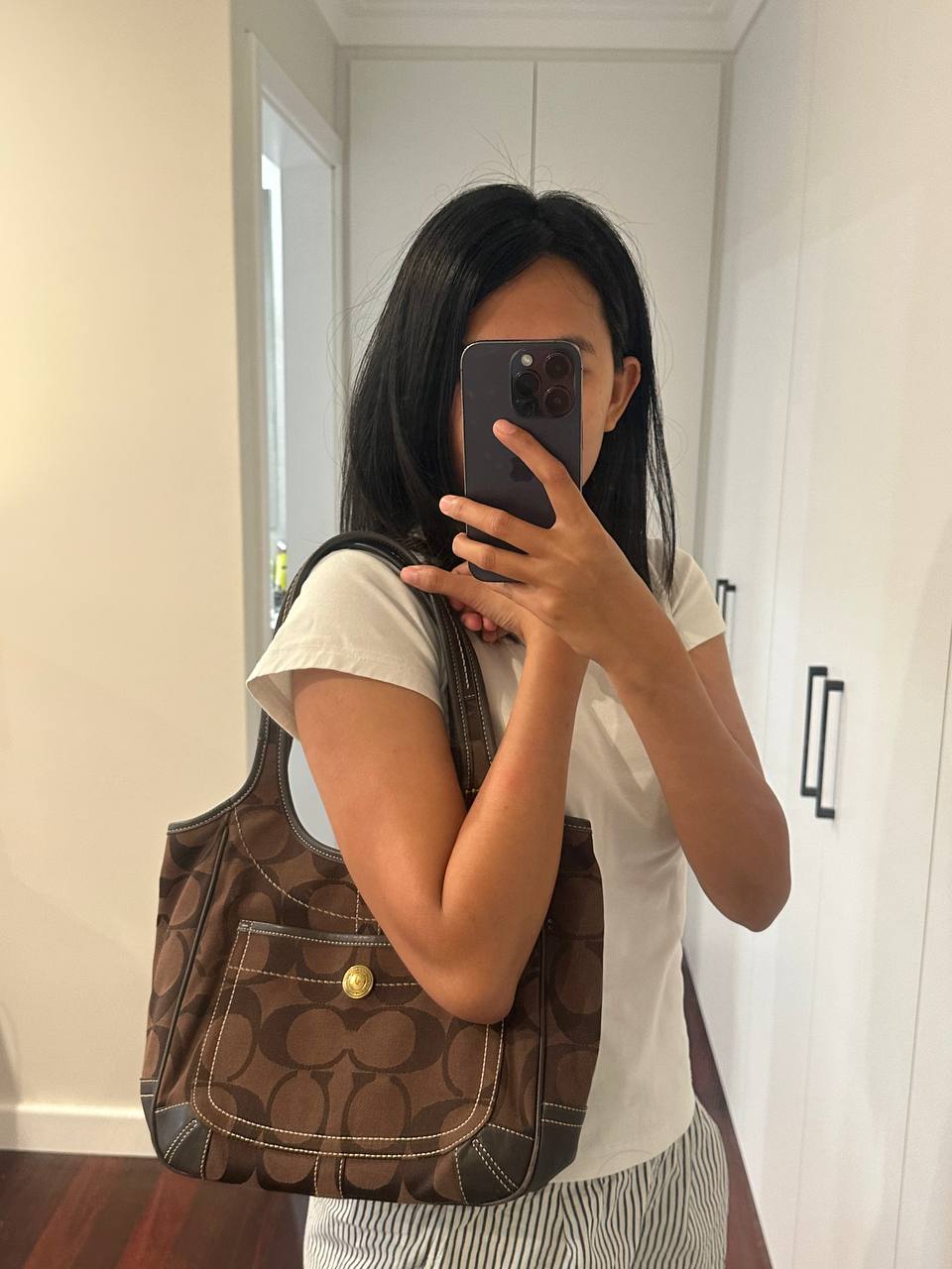 Authentic Vintage Coach Ergo Tote Bag