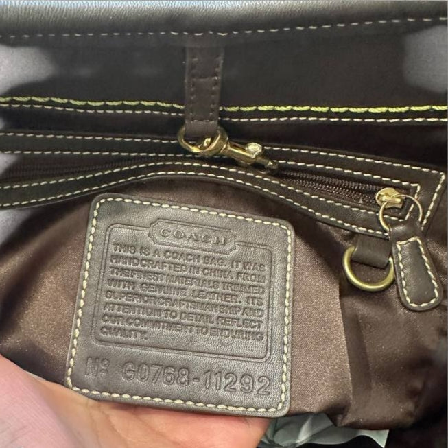 Authentic Vintage Coach Ergo Tote Bag