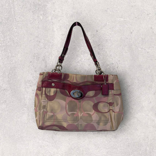 Authentic Vintage Coach Chelsea Signature Shoulder Bag