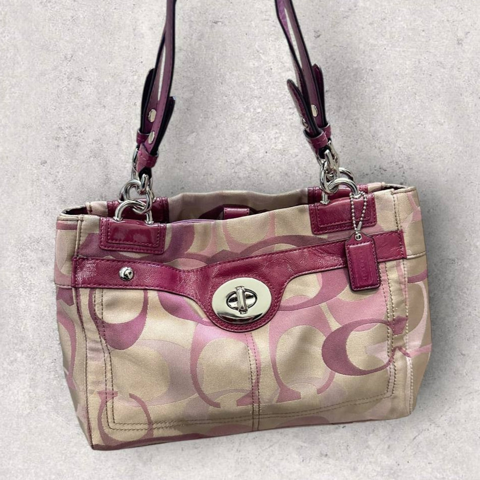 Authentic Vintage Coach Chelsea Signature Shoulder Bag