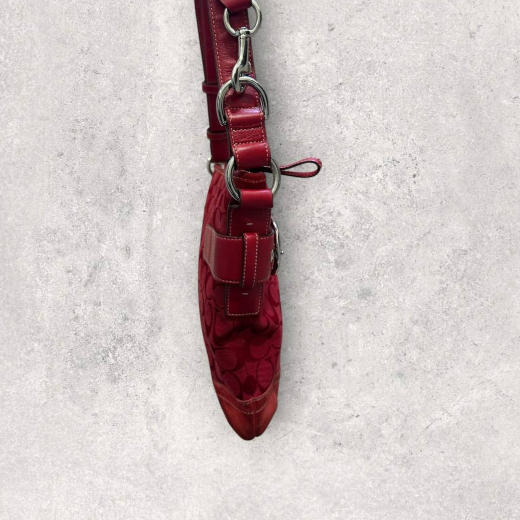 Aunthentic Vintage Coach Signature Shoulder/Crossbody Bag