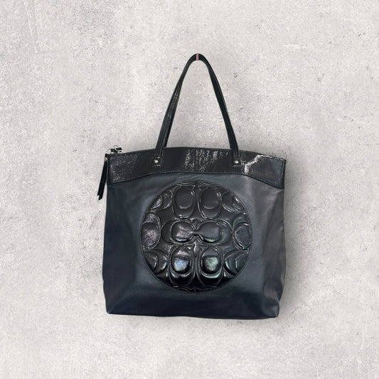 Authentic Vintage Coach Leather Tote Bag