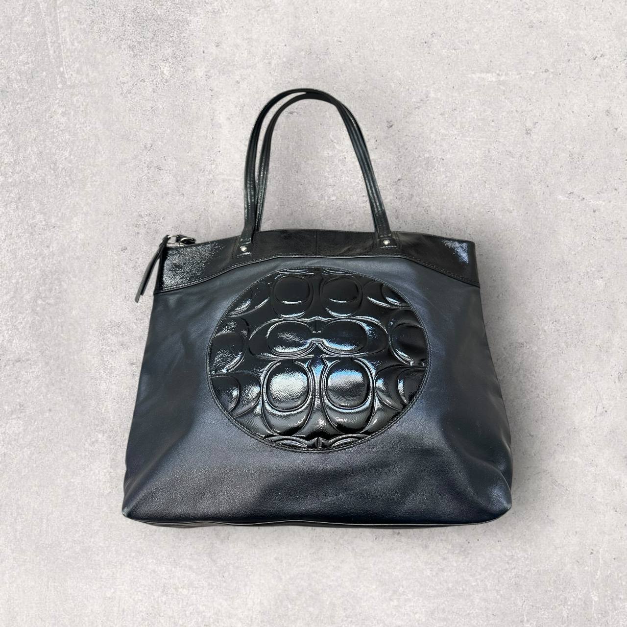 Authentic Vintage Coach Leather Tote Bag