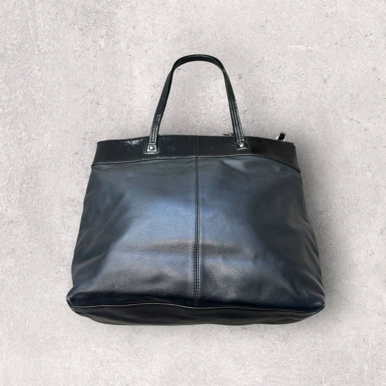 Authentic Vintage Coach Leather Tote Bag