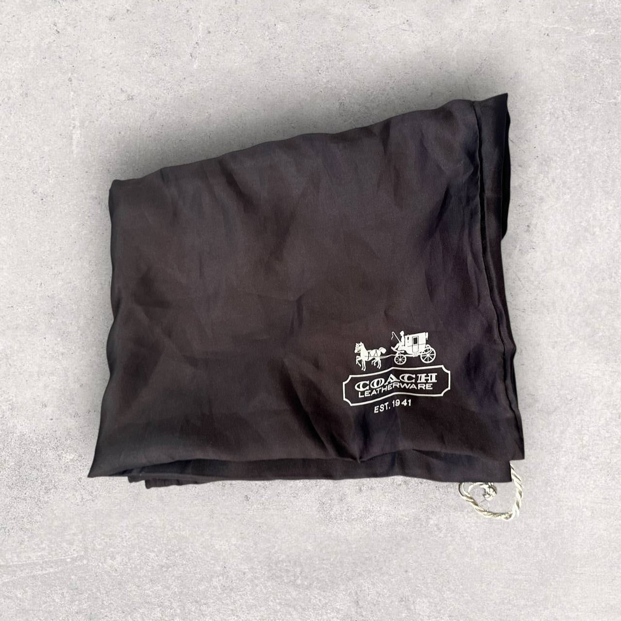 Authentic Vintage Coach Buckle Leather Tote Bag