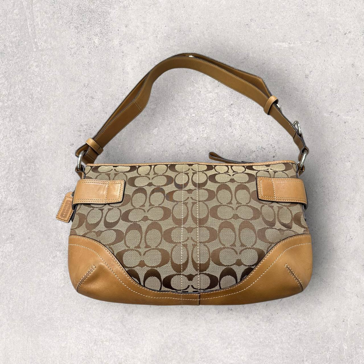 Authentic Vintage Coach Signature Shoulder/Crossbody Bag