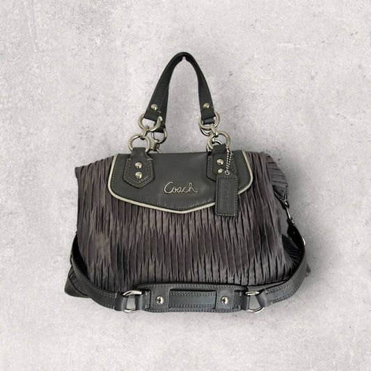 Authentic Vintage Coach Ashley Nylon Shoulder Bag