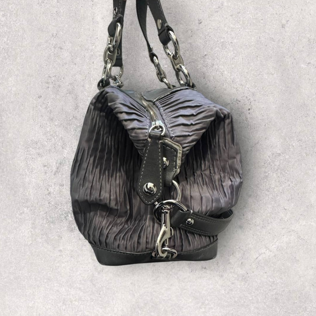 Authentic Vintage Coach Ashley Nylon Shoulder Bag