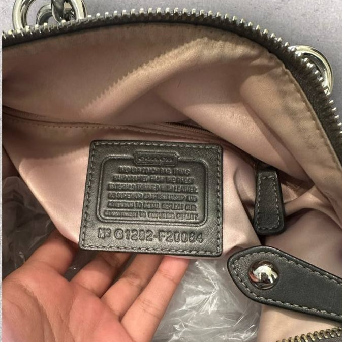 Authentic Vintage Coach Ashley Nylon Shoulder Bag