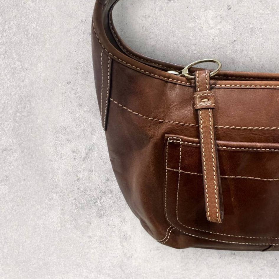 Authentic Vintage Coach Ergo Leather Hobo Bag