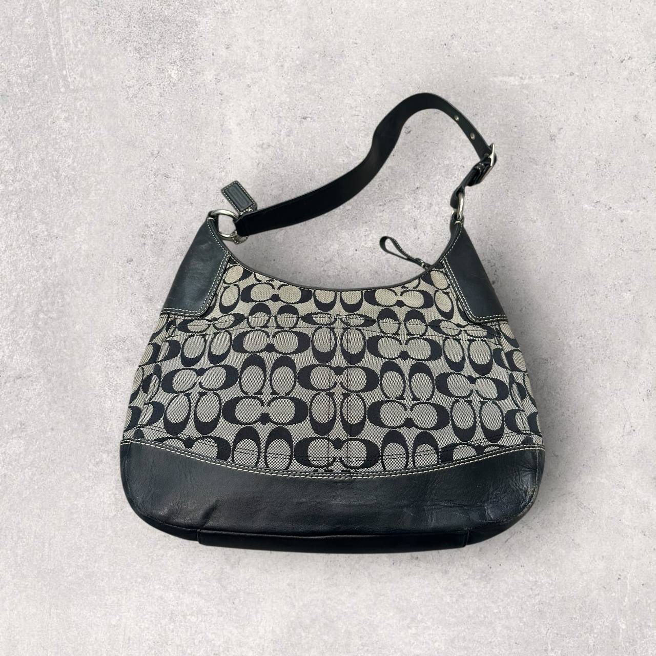 Authentic Vintage Coach Buckle Signature Shoulder Bag