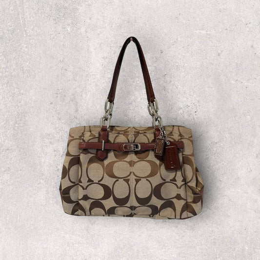 Authentic Vintage Coach Chelsea Signature Shoulder Bag