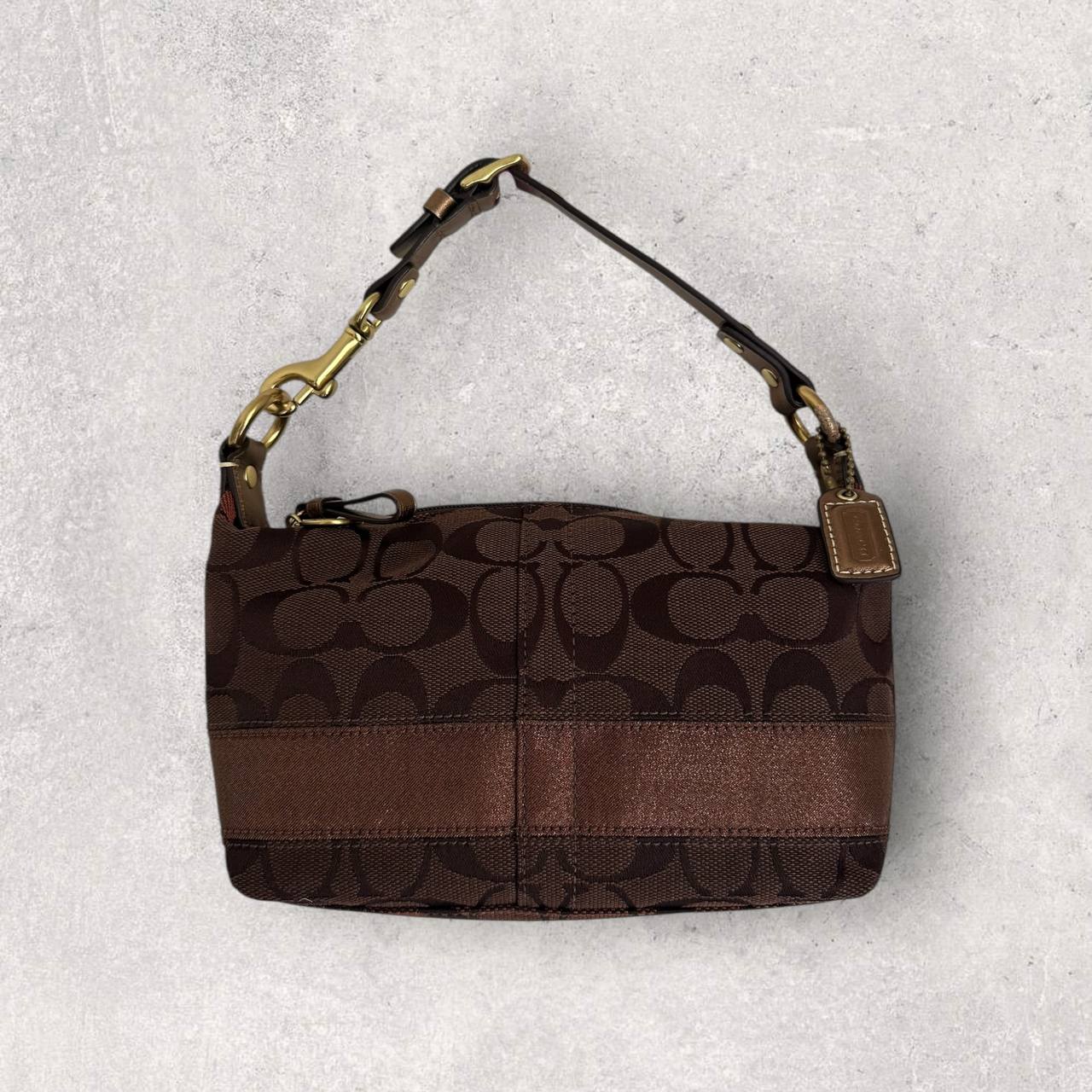 Authentic Vintage Coach Signature Shoulder Bag